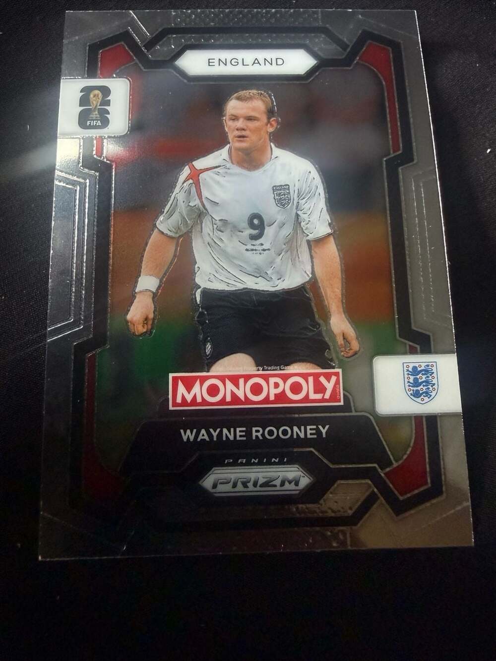 2026 Panini Monopoly Prizm FIFA World Cup Wayne Rooney England #27